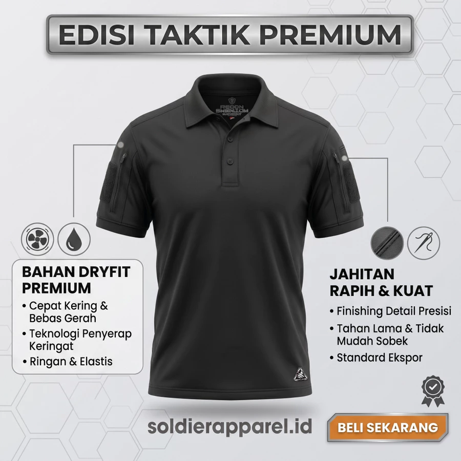 KAOS POLO DRYFIT TACTICAL
