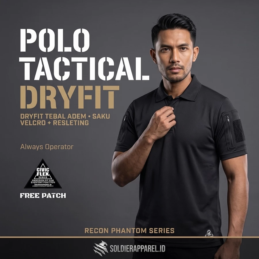 KAOS POLO DRYFIT TACTICAL