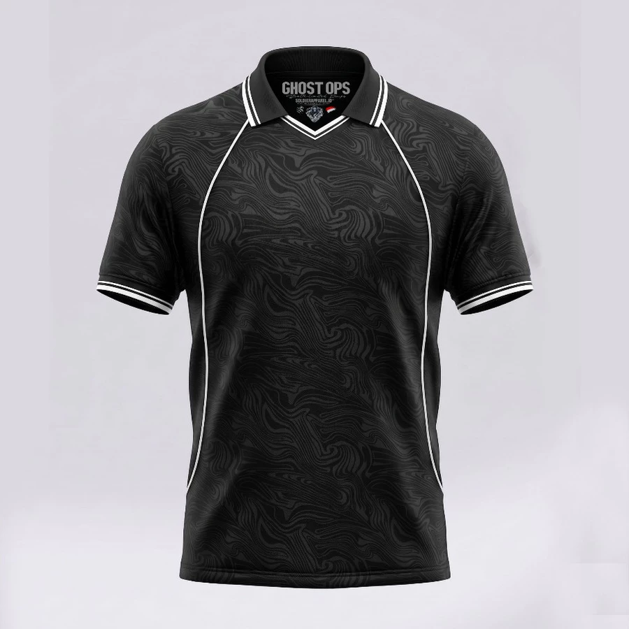 KAOS POLO V-NECK DRYFIT EMBOS PREMIUM