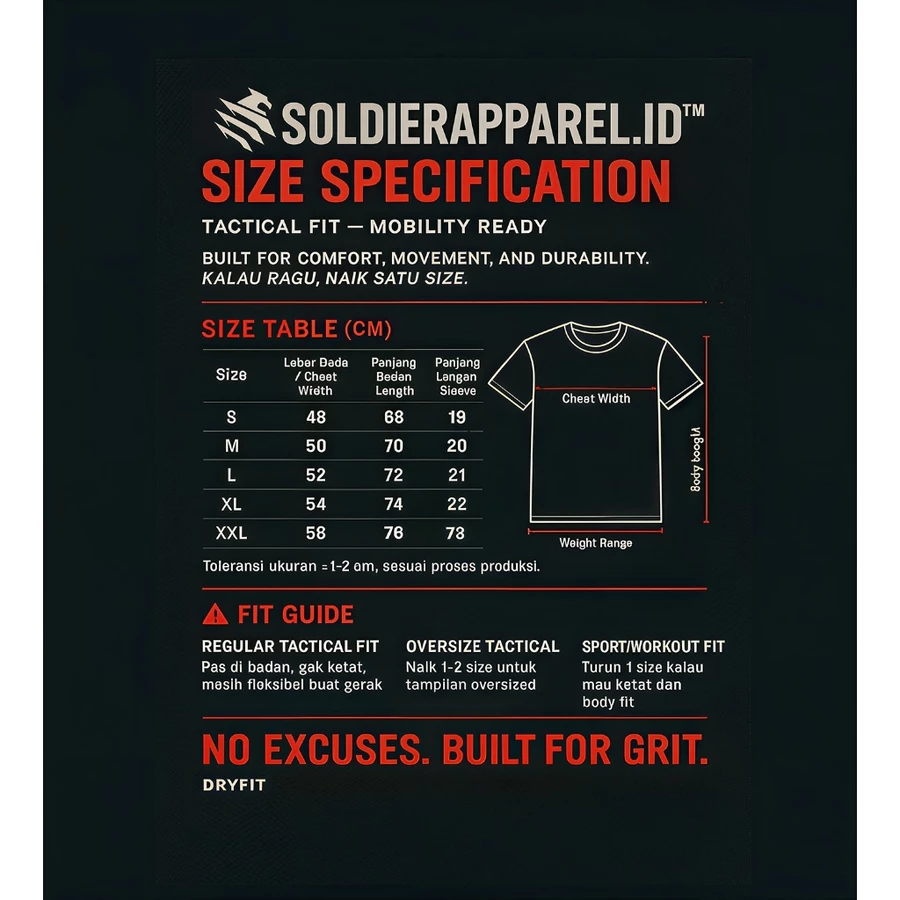 KAOS DRYFIT PREMIUM SECURITY