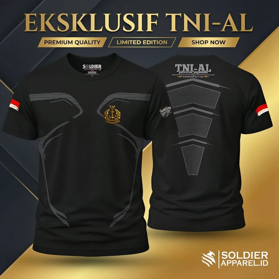 KAOS DRYFIT TNI AL PREMIUM