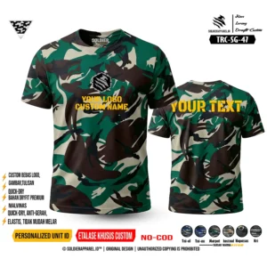 KAOS LORENG DRYFIT CUSTOM BEBAS