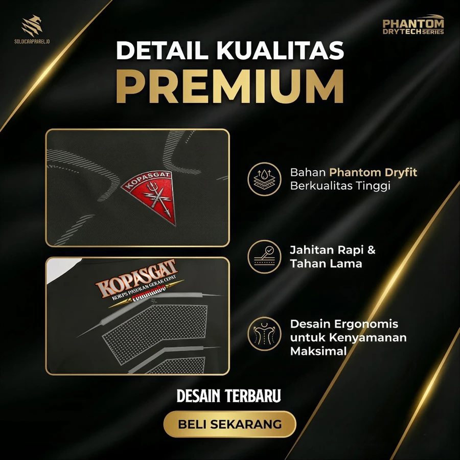 KAOS OLAHRAGA DRYFIT KOPASGAT