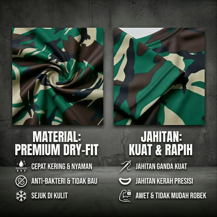 KAOS LORENG DRYFIT PREMIUM