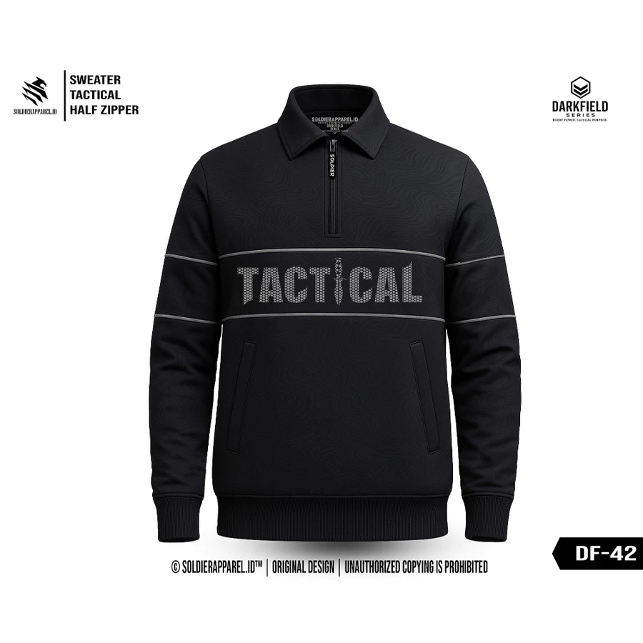 SWEATER TACTICAL HALF ZIPPER SCUBA PREMIUM