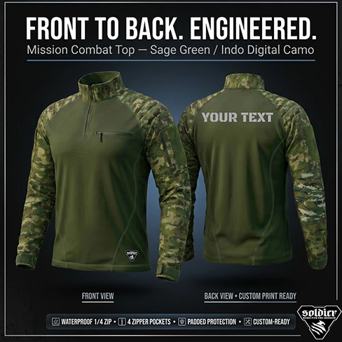 KAOS BDU TACTICAL SAGE GREEN FULL SCUBA