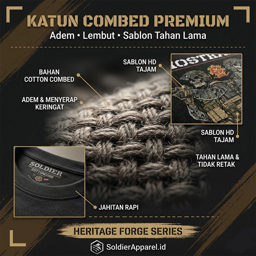 KAOS KATUN 20S PREMIUM KOSTRAD