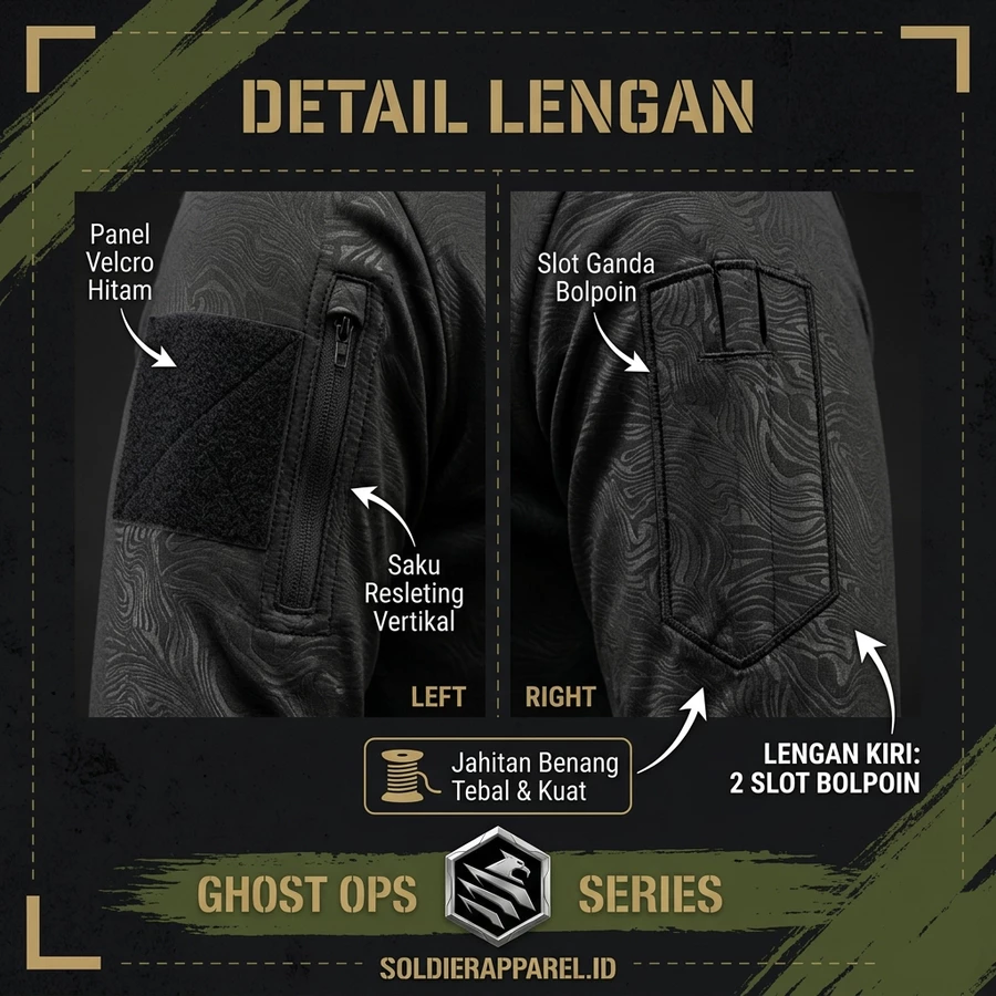 POLO TACTICAL LENGAN PANJANG