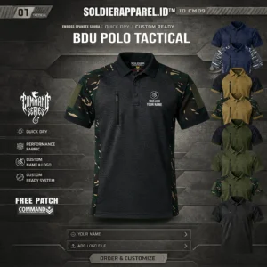 BDU POLO TACTICAL SCUBA PREMIUM