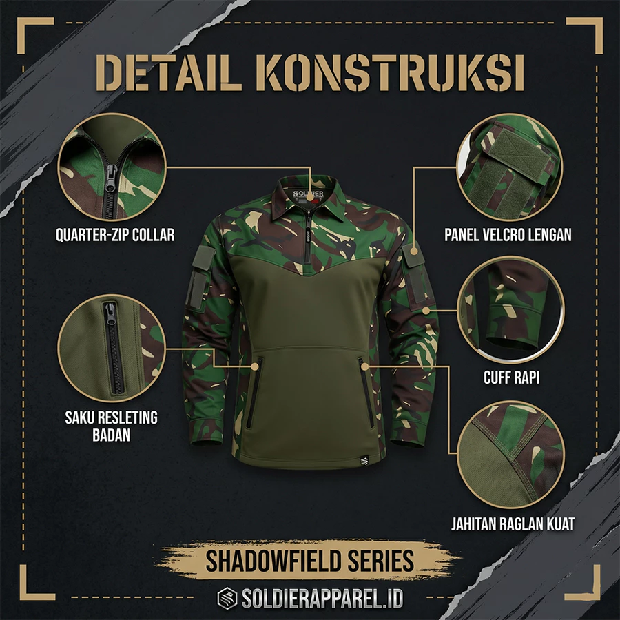 COMBAT SHIRT GEN 2 LENGAN PANJANG