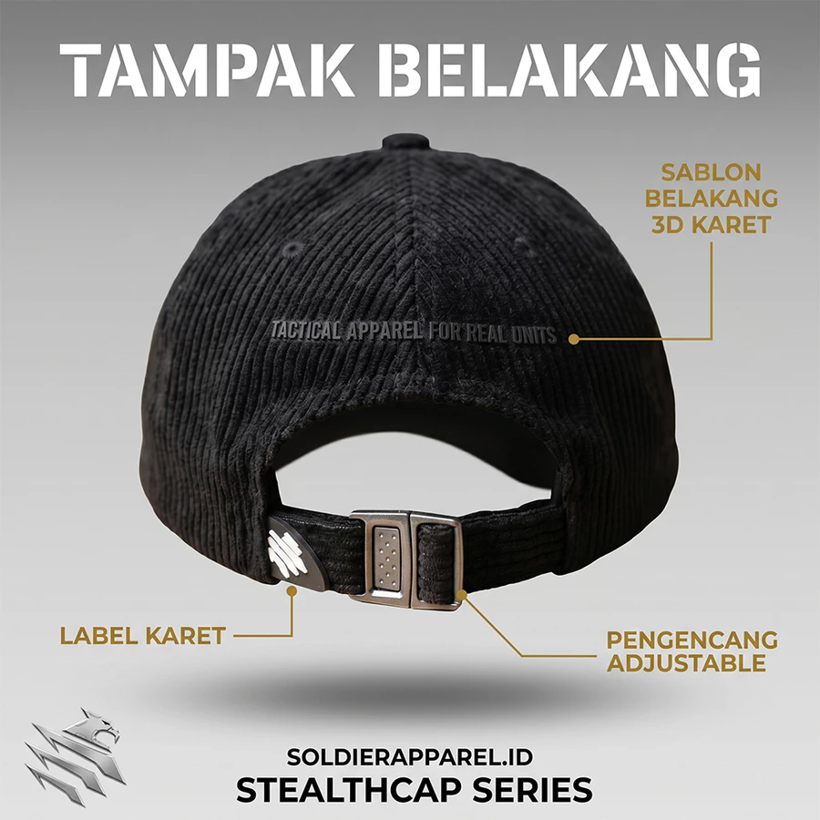 TOPI TACTICAL KORDUROY PREMIUM