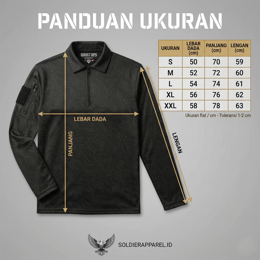 POLO TACTICAL LENGAN PANJANG