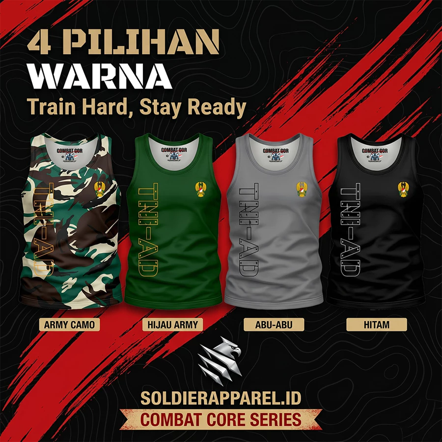 SINGLET GYM TNI-AD