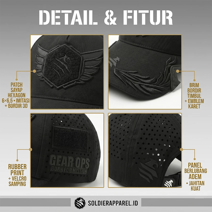 TOPI TACTICAL ARMY PREMIUM