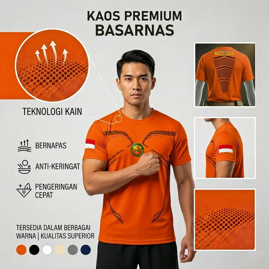 KAOS DRYFIT BASARNAS
