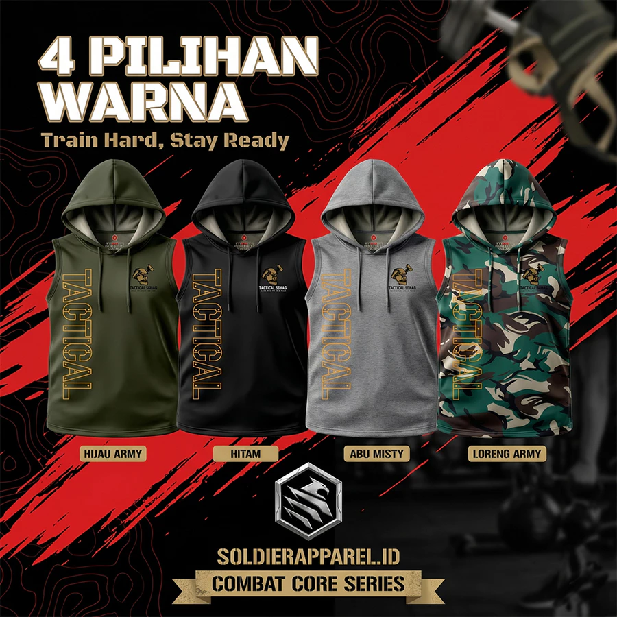 SINGLET GYM HOODIE TACTICAL