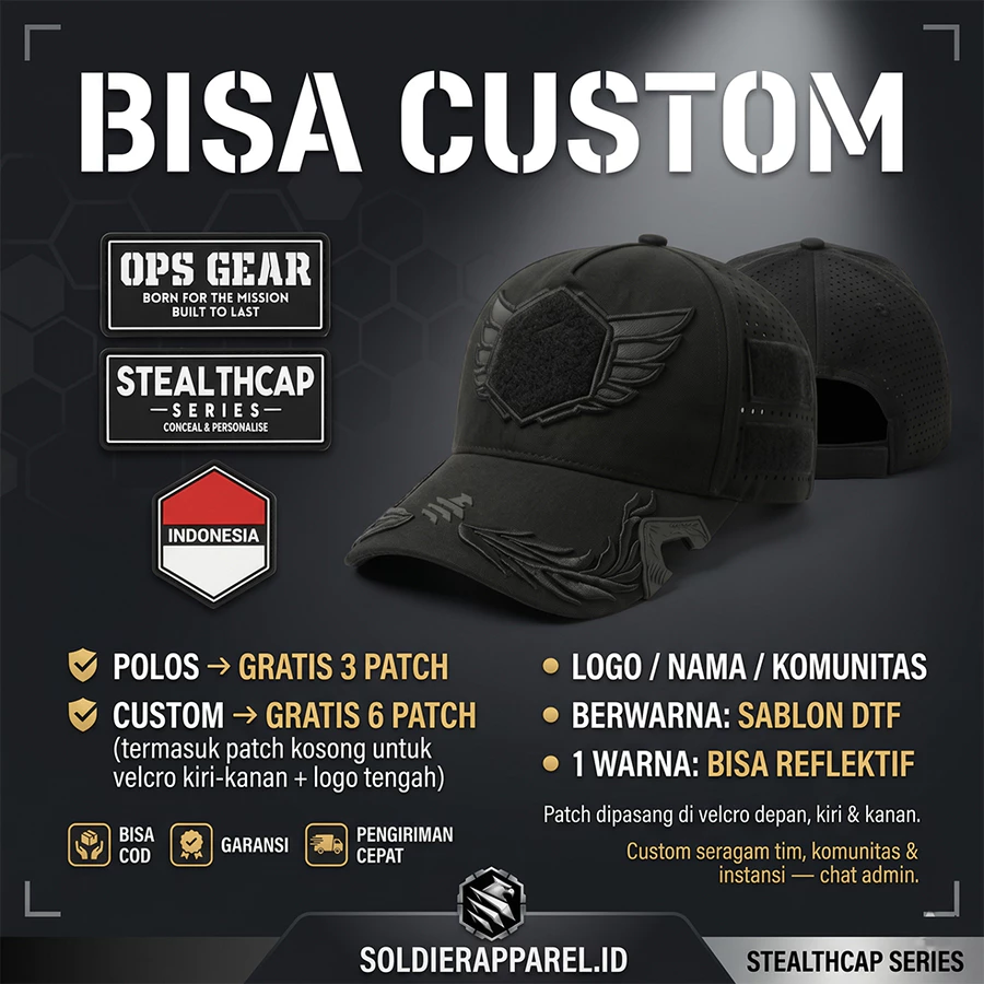 TOPI TACTICAL ARMY PREMIUM