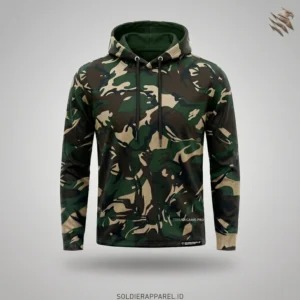 KAOS HOODIE LORENG DRYFIT PREMIUM