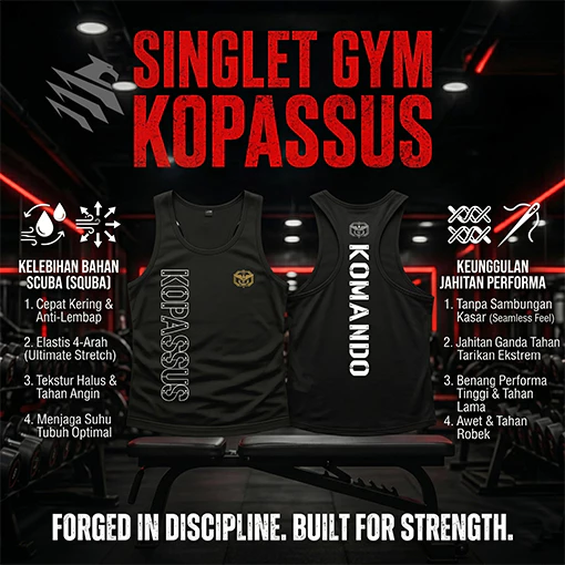 SINGLET GYM KOPASSUS