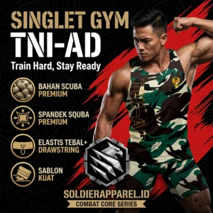 SINGLET GYM TNI-AD