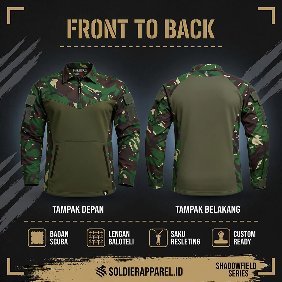 COMBAT SHIRT GEN 2 LENGAN PANJANG