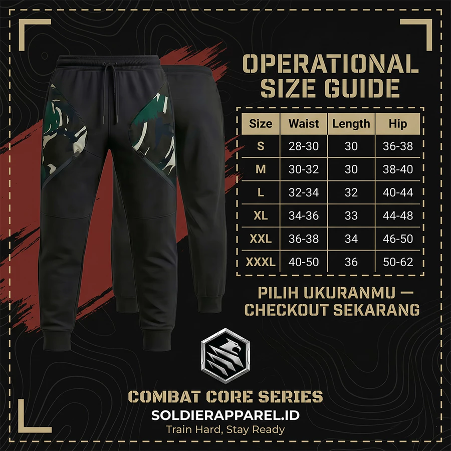 CELANA JOGGER PANJANG SCUBA CAMO
