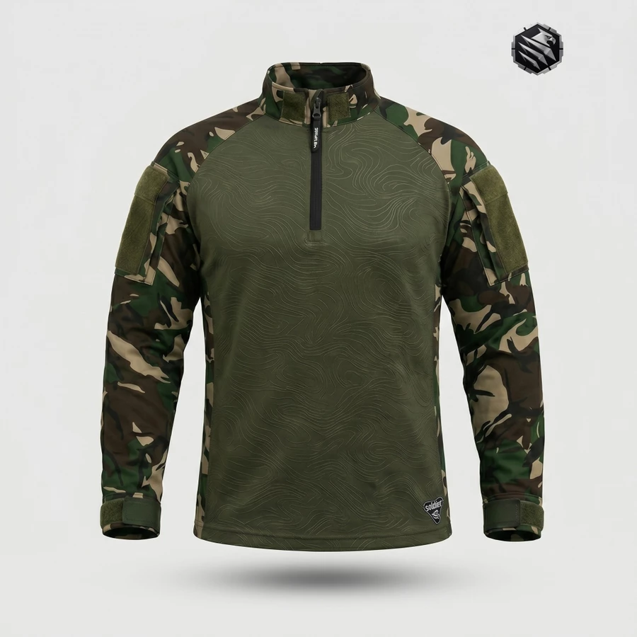 KAOS TACTICAL BDU PANJANG KERAH TINGGI