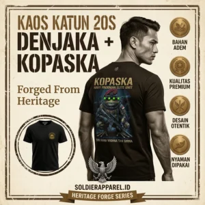 KAOS KATUN COMBED 20S DENJAKA / KOPASKA