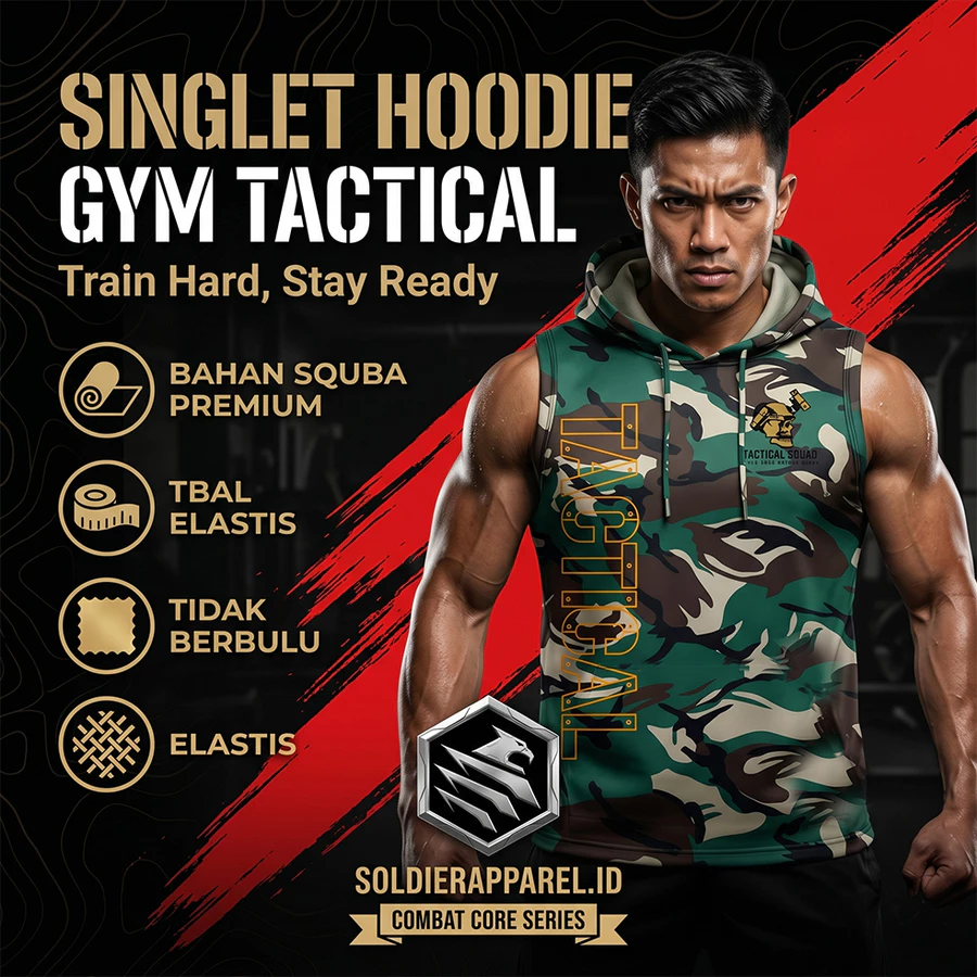 SINGLET GYM HOODIE TACTICAL