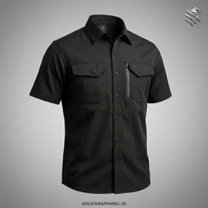 KEMEJA TACTICAL LENGAN PENDEK TWILL STRETCH