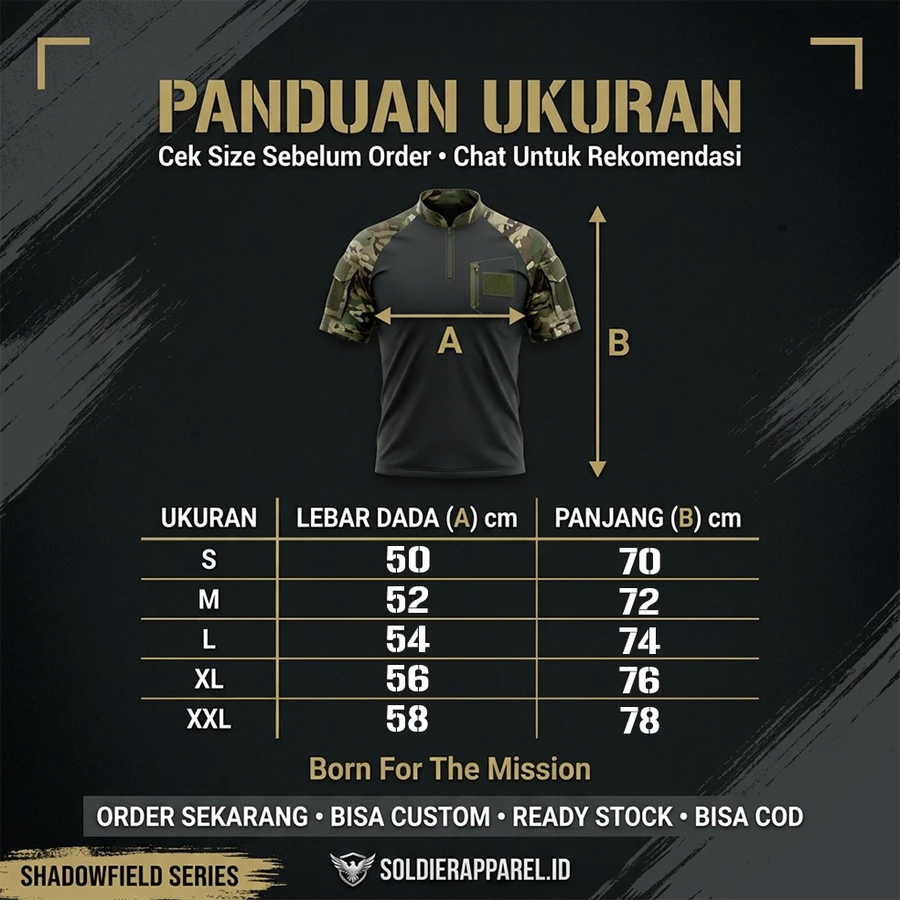 KAOS POLO COMBAT ZIPPER LORENG