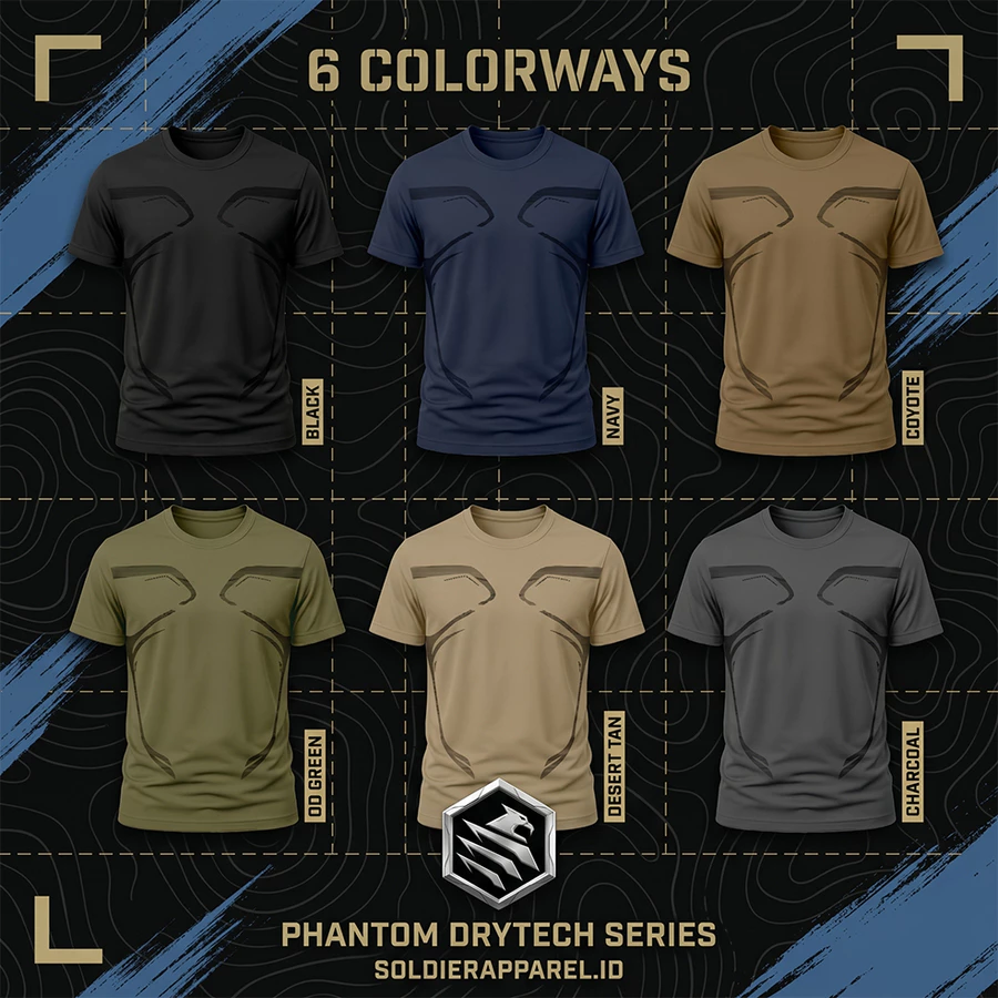 KAOS OLAHRAGA DRYFIT BRIMOB PREMIUM