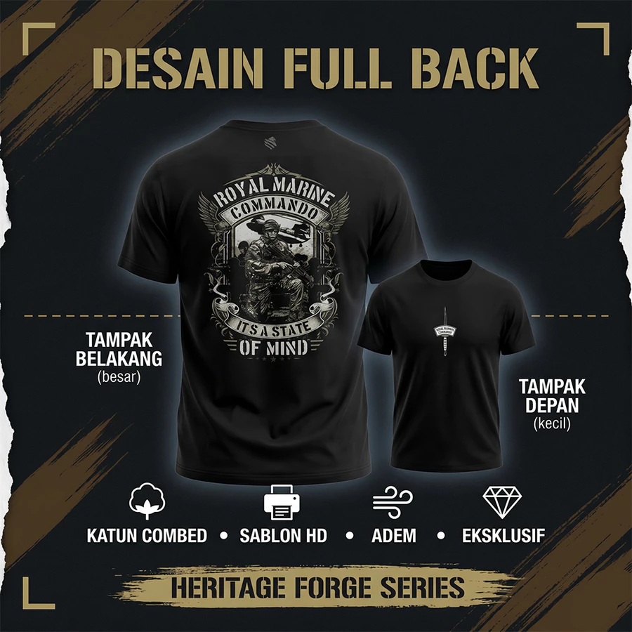 KAOS KATUN 20S PREMIUM MARINE STYLE