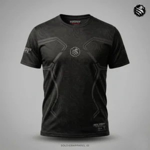 KAOS OLAHRAGA TACTICAL HITAM