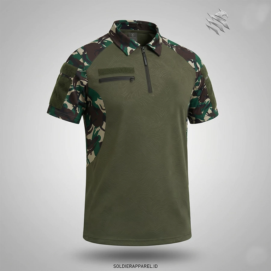 KAOS POLO COMBAT ZIPPER LORENG