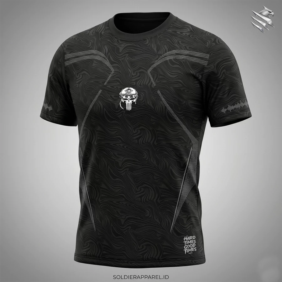 KAOS OLAHRAGA DRYFIT EMBOSS PREMIUM