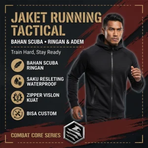 JAKET RUNNING HOODIE SCUBA
