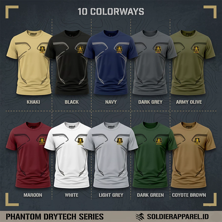 KAOS SECURITY SATPAM DRYFIT