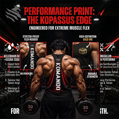 SINGLET GYM KOPASSUS