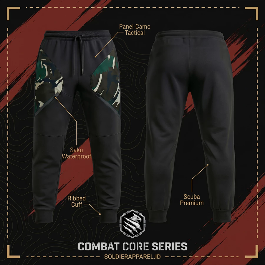 CELANA JOGGER PANJANG SCUBA CAMO
