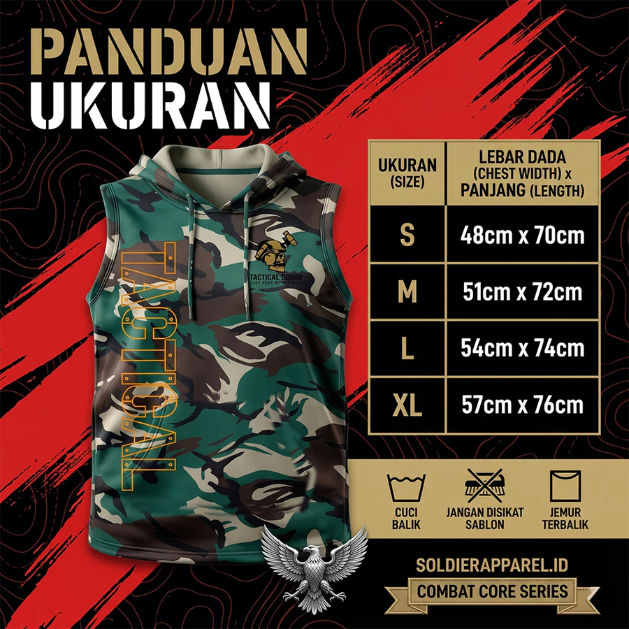 SINGLET GYM HOODIE TACTICAL