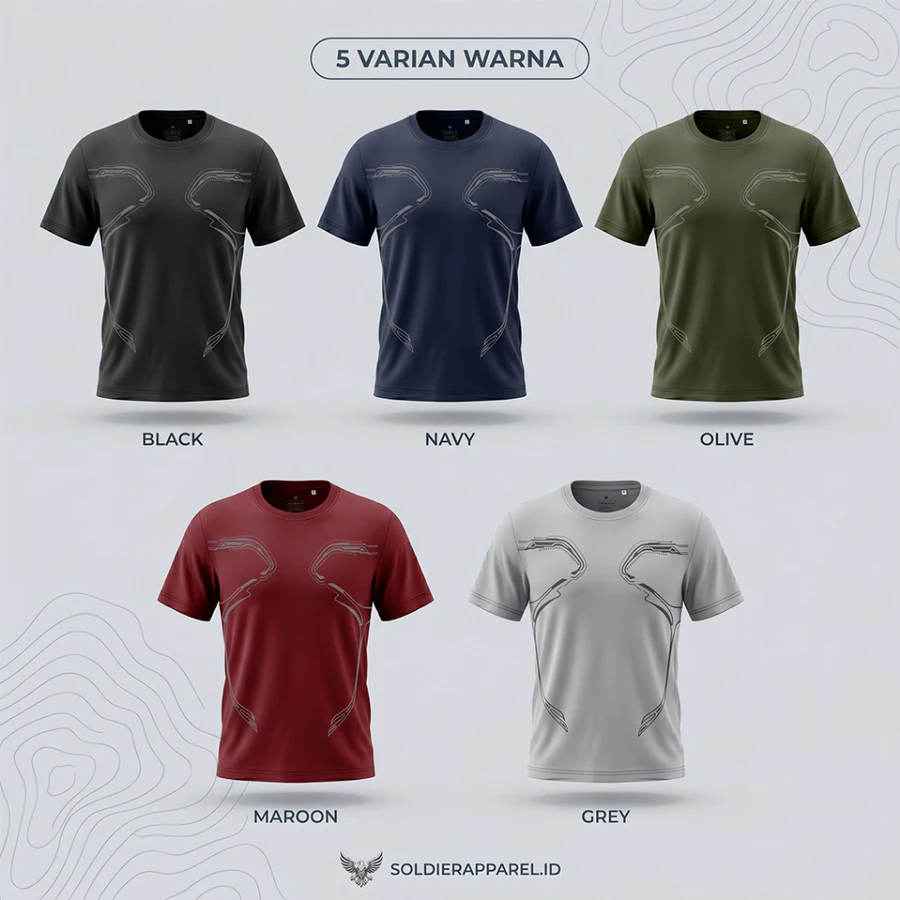 KAOS OLAHRAGA DRYFIT MILANO STRETCH