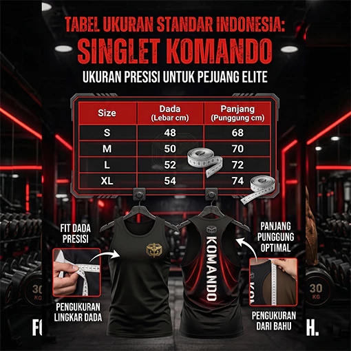SINGLET GYM KOPASSUS
