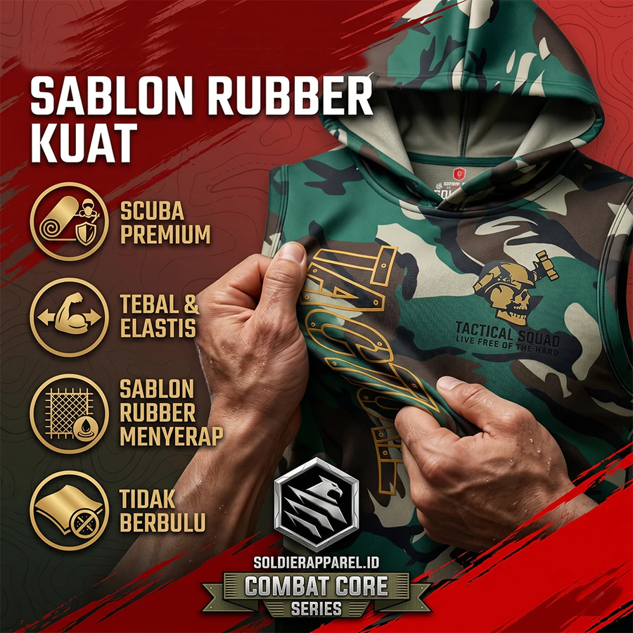 SINGLET GYM HOODIE TACTICAL
