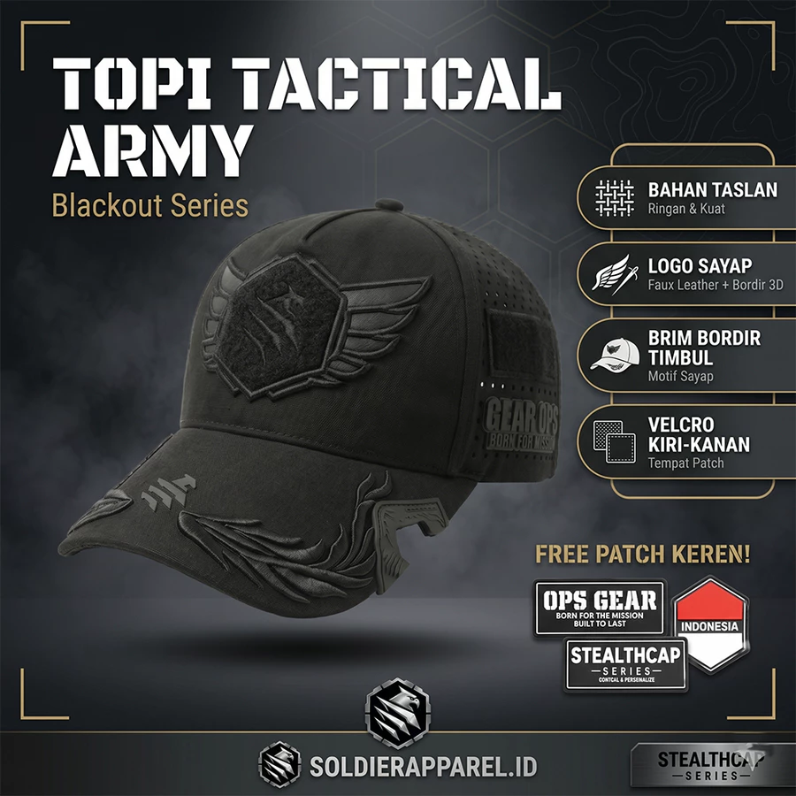 TOPI TACTICAL ARMY PREMIUM