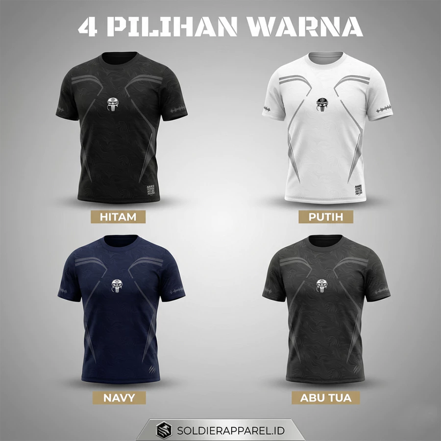 KAOS OLAHRAGA DRYFIT EMBOSS PREMIUM